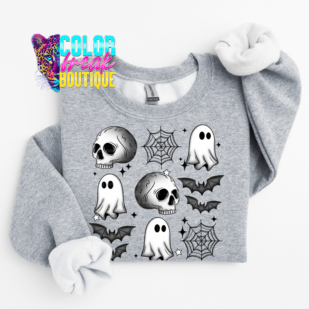 Spooky Collage - Sweatshirt