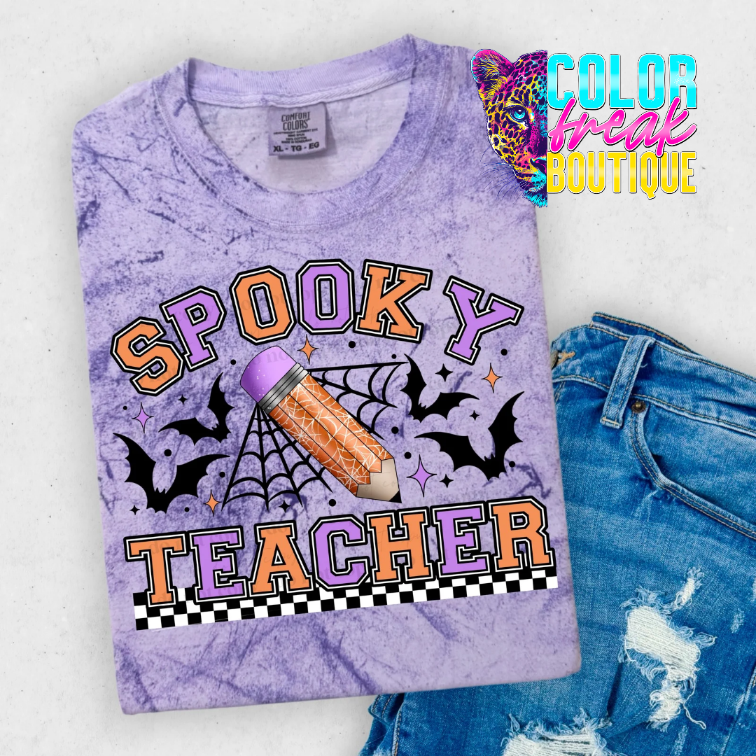 Spooky Teacher Tee