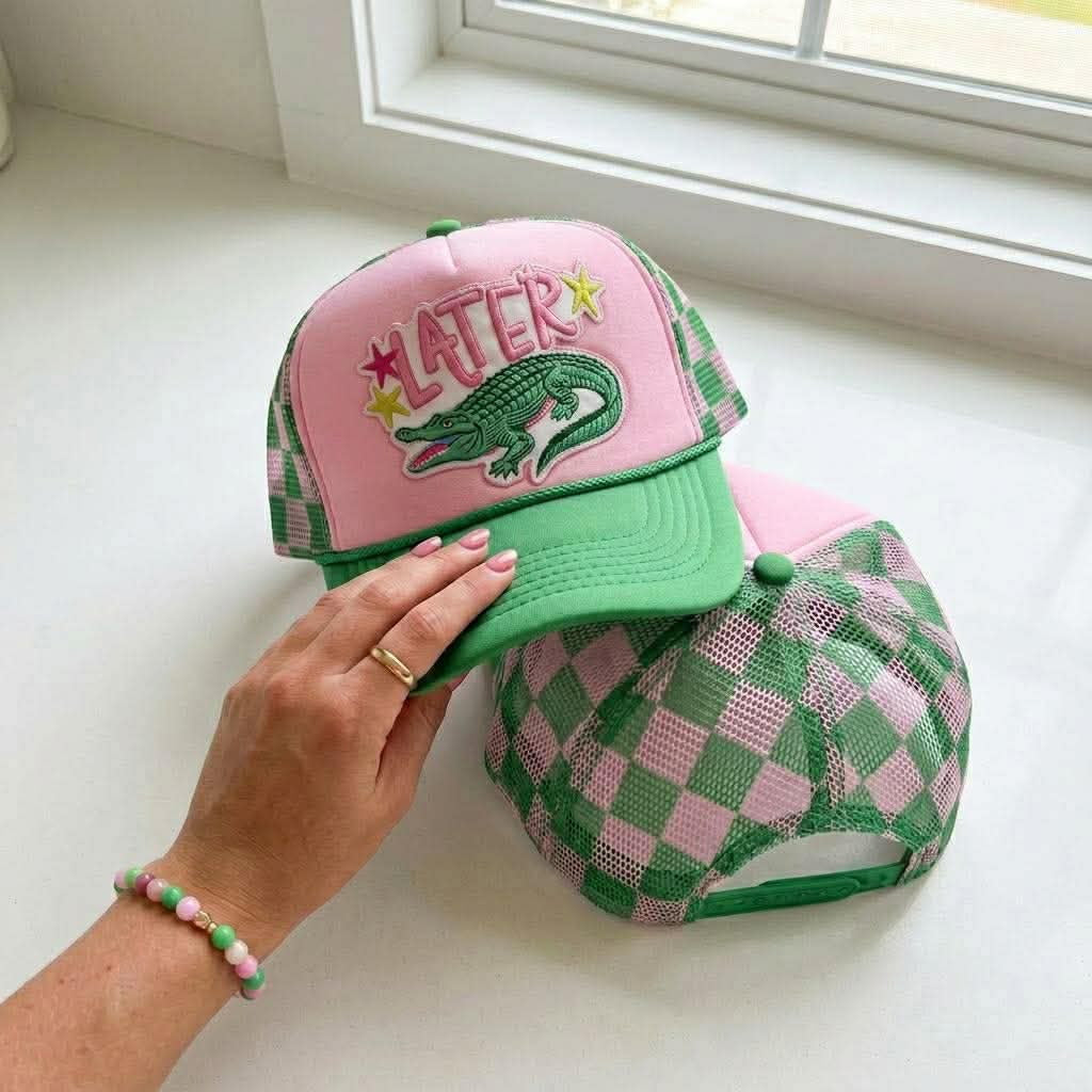 Later Gator Trucker Hat πβ¨