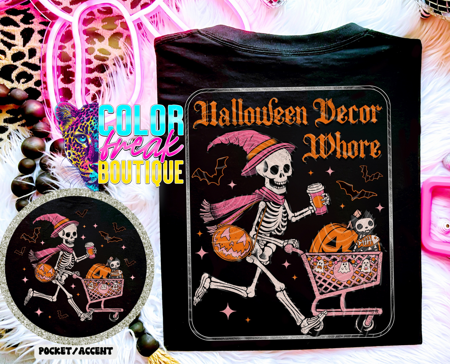 Halloween Decor Whore Tee