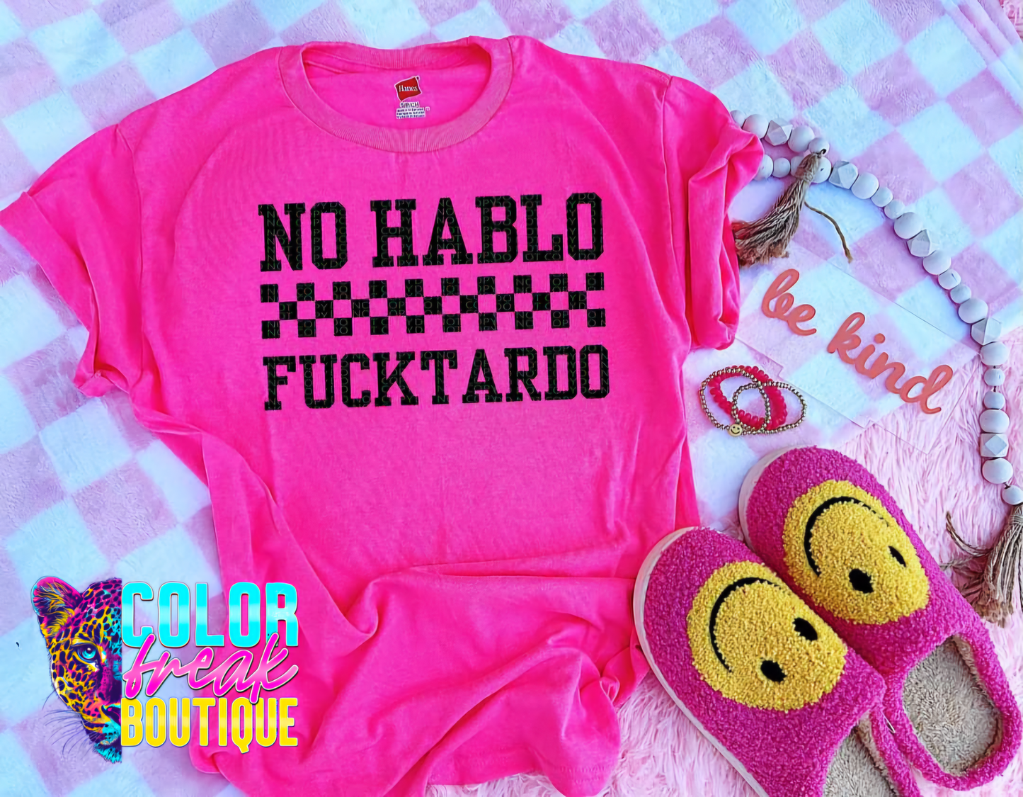 No Hablo Fucktardo Tee