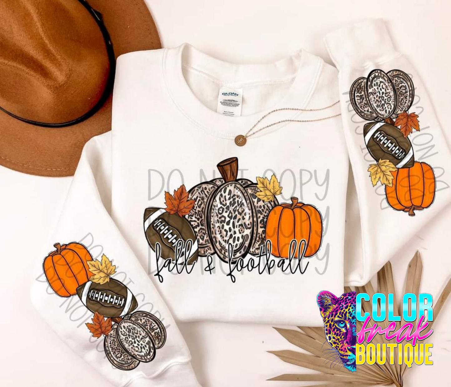 Fall And Football - Sweatshirt