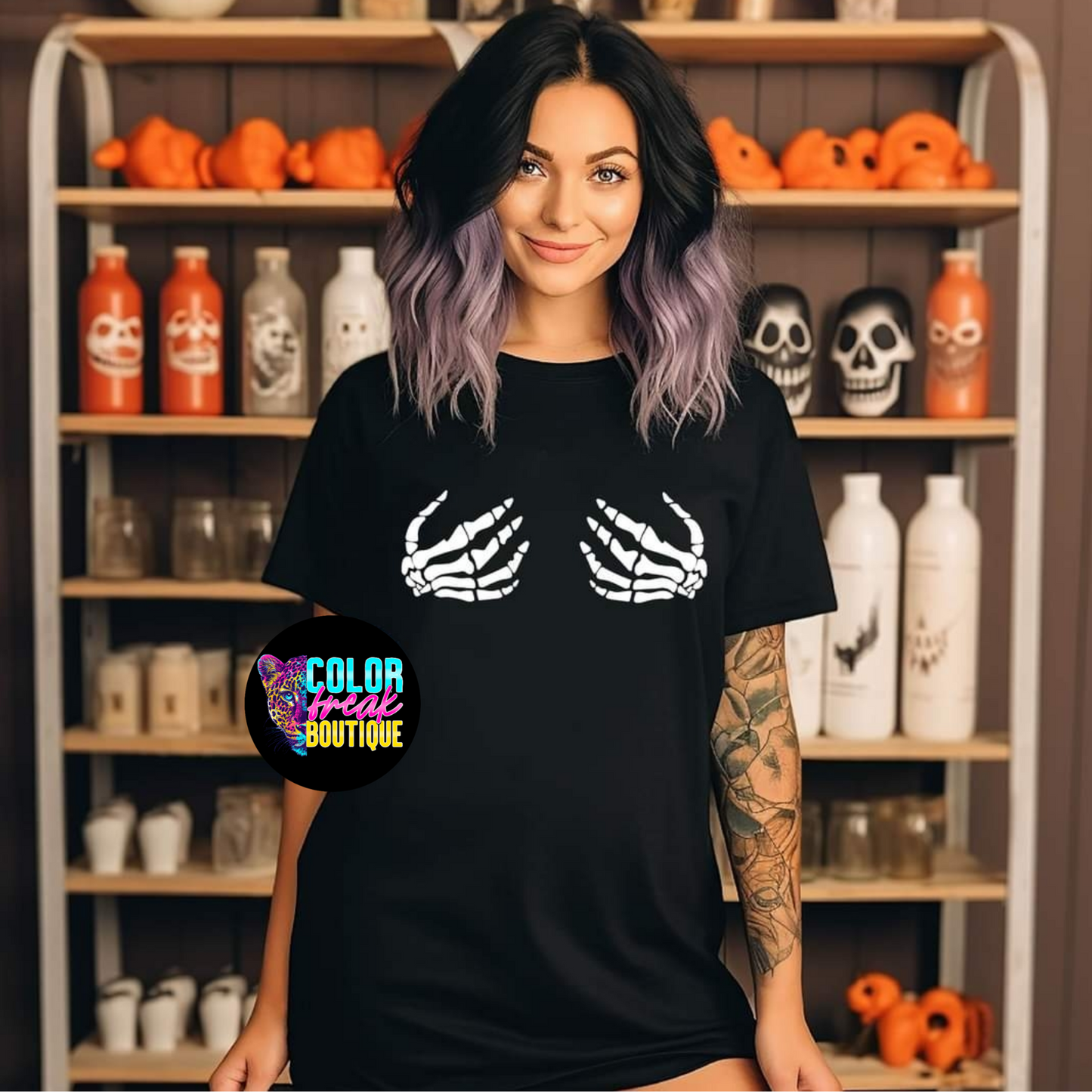 Halloween BOObies Tee