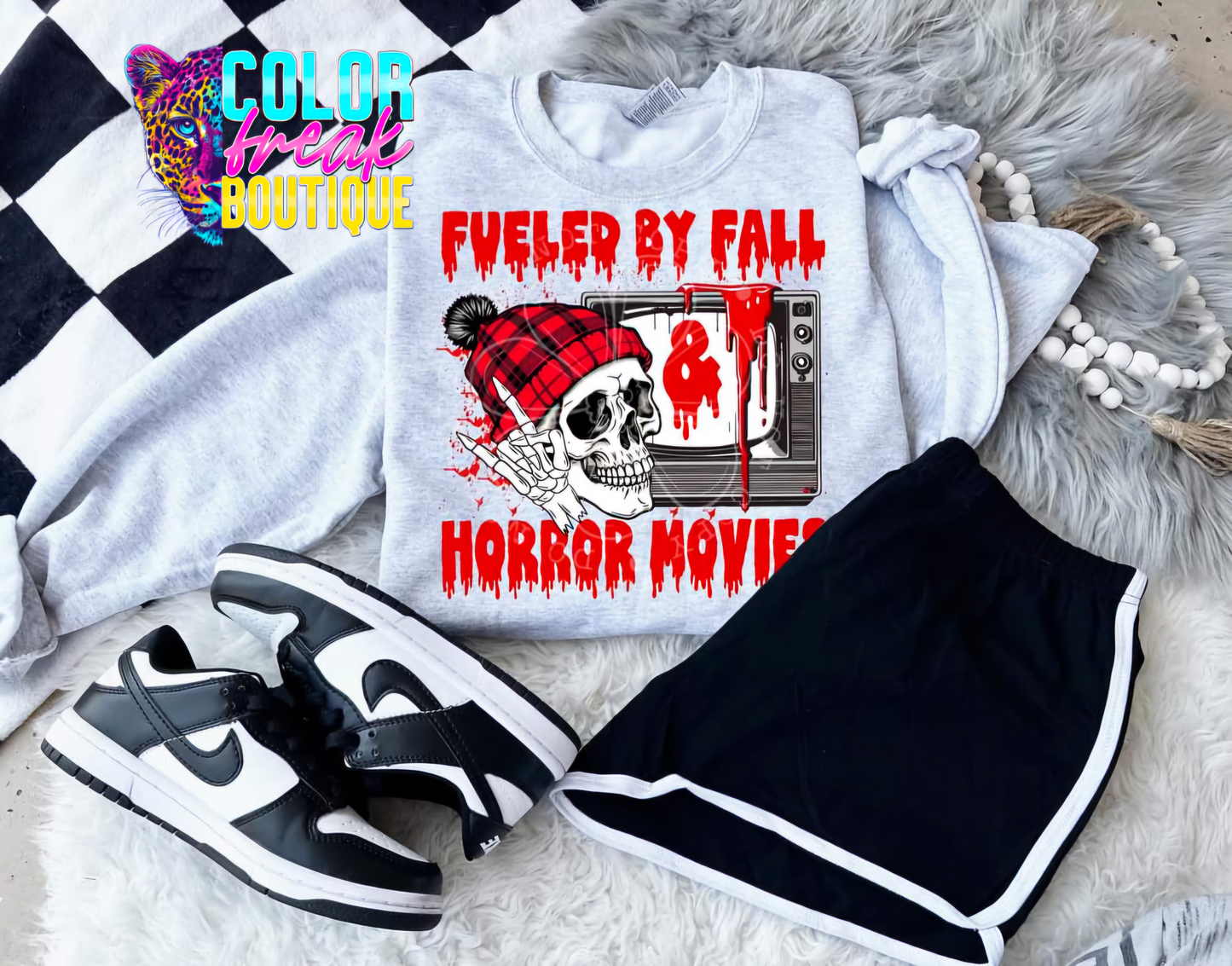 Fall And Horror Movies - Sweatshirt