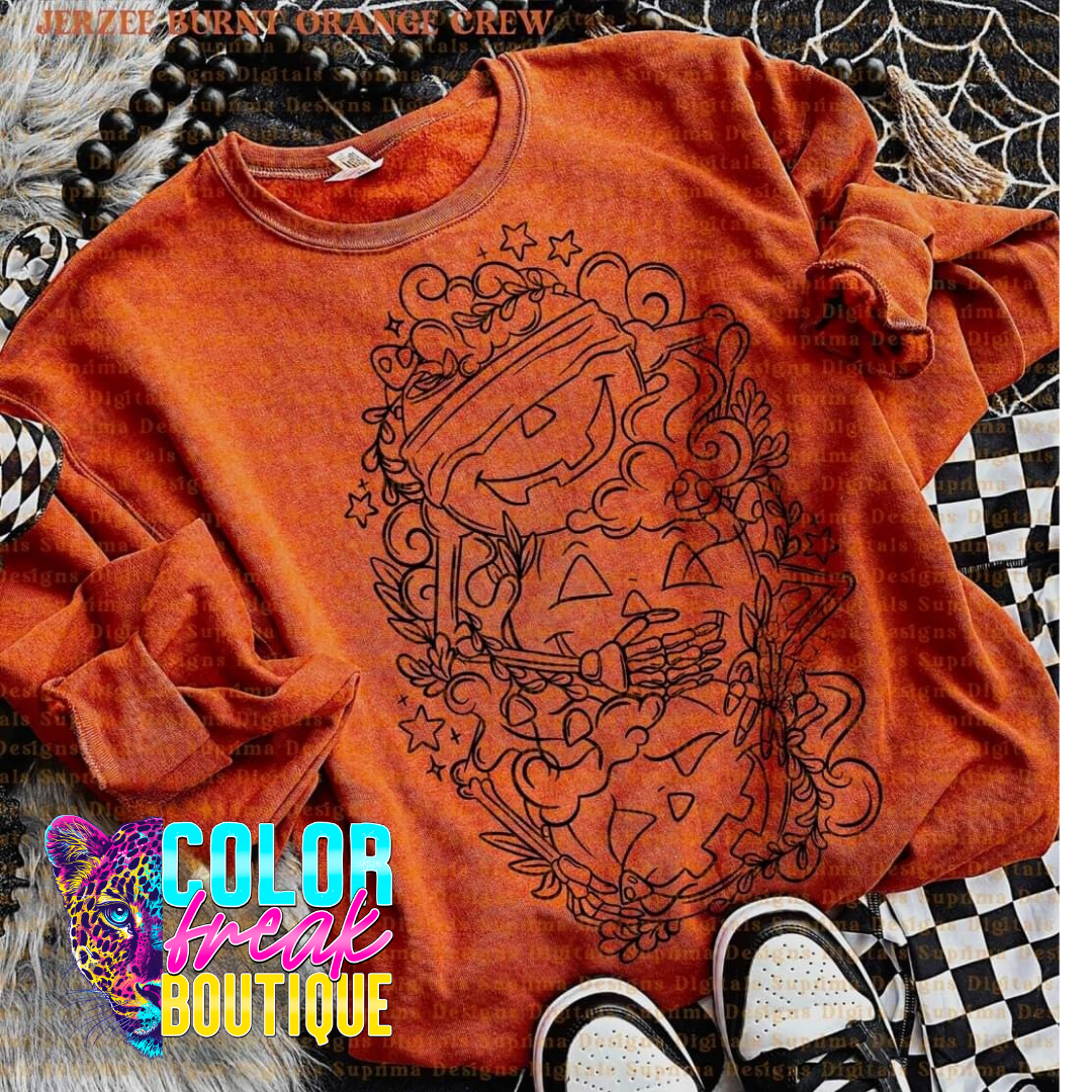 Spooky Pumpkin Stack - Sweatshirt