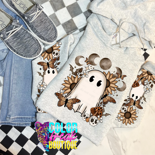 Fall Floral Ghostie - Sweatshirt