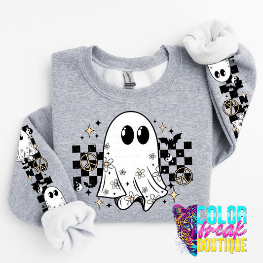 Checkered Ghostie - Sweatshirt