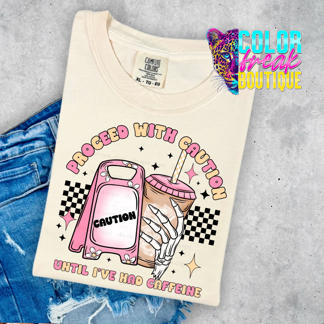 Proceed With Caution Tee