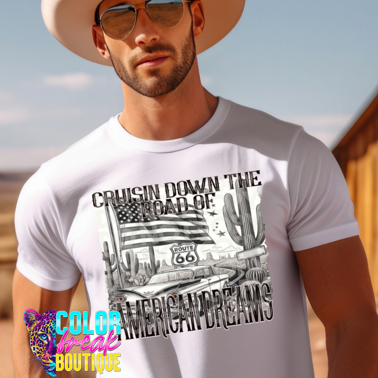 American Dreams Route 66 Tee