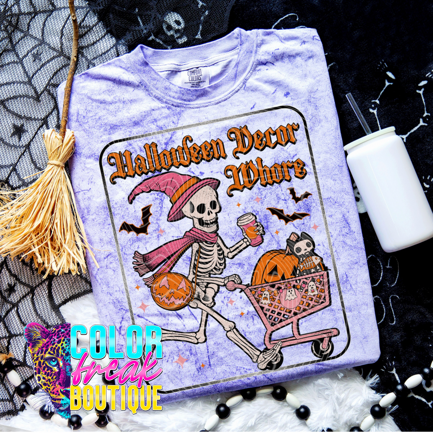 Halloween Decor Whore Tee