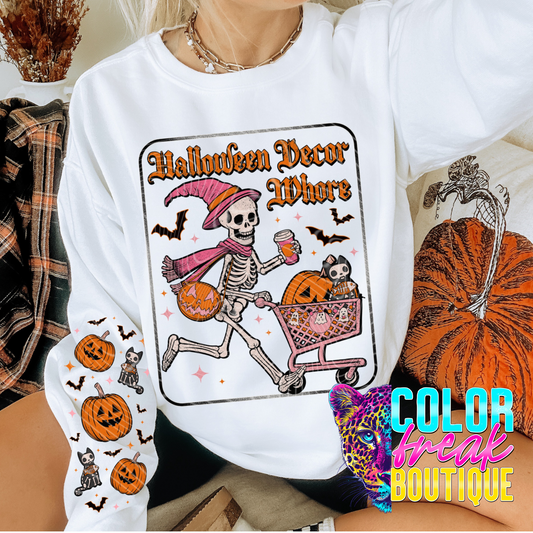 Halloween Decor Whore - Sweatshirt