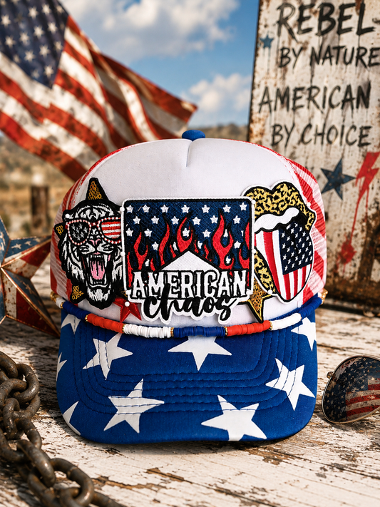American Chaos Trucker Hat 🇺🇸🔥